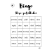 Bingo - slova protikladná - čb bez vzoru