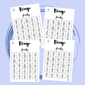 Bingo - zlomky - rozšíření