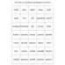 Bingo - slova protikladná - modrá